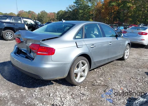 2011 Audi A4 2.0T Premium z USA, uszkodzony, nr VIN WAUKFBFL7BN056041